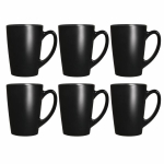 Luminarc tasside komplekt New Morning Black, 320 ml, 6 tk.