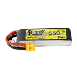 TATTU aku 550MAH 7.4V 95C 2S1P XT30 RC droonile Lipo Power