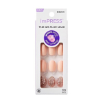 Kleebivad k&uuml;&uuml;ned - KISS - imPRESS KIM003C - Beez/Brokkoli - Pikkus S - 30 t&uuml;kki