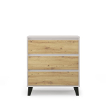 Kummut Mebelbos Borg 3s 70, 70x38,9x78,4 cm, liivakarva/pruun