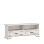 TV-alus Mebelbos Tiffany 2s, 130x37x50,4 cm, valge