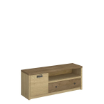 TV-laud Mebelbos Denzel 1d1s 125, 125,4x36,5x50 cm, pruun