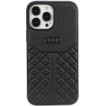 Audi looduslikust nahast iPhone 13 Pro Max &uuml;mbris - must