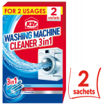 K2R CLEANER 3IN1 pesumasina puhastusvahend, 2 tk