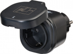 Brennenstuhl WiFi pistikupesa 433MHz 3000W must IP44