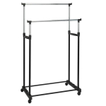 Riidepuu DO30, kahekordne, must