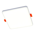 Sisseehitatud neljakandiline LED-paneel Ronda 15 W