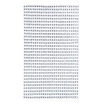 Dekoratiivsed iseliimuvad kristallid, 3 mm, 806 tk