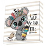 Wild Free teemant mosaiik, 22 x 22
