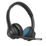 Juhtmega (USB-C) & juhtmevaba peakomplekt JLAB Go Work : IEUHBGOWORKRBLK4
