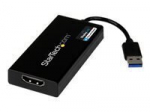 Multiekraanvideoadapter - STARTECH - DL-5500 - USB 3.0 kuni HDMI - 4K - Must