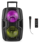Kaasaskantav helis&uuml;steem 2x8" Fenton FT208LED, FT208LED