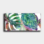 Reproduktsioon l&otilde;uendil Monstera, 30x80 cm