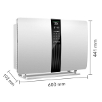 Disainer &otilde;hupuhasti AIRGOCLEAN&reg; 140 E