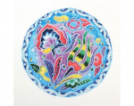 Ristpistes tikkimiskomplekt "Idamaa taevased toonid", 22.5 x 22.5, RTO