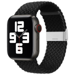 Kella k&auml;ev&otilde;ru Apple Watch 7 / 6 / SE / 5 / 4 / 3 / 2, 45 / 44 / 42 mm, must