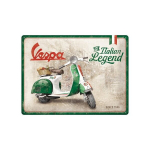 Metallplaat 30x40cm / Vespa - Italian Legend