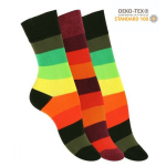 VCA Qualit&auml;tsstrumpf&reg; Puuvilased erksad casual sokid (3 paari), 39-42