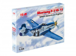 Kokkupandav mudel ICM 48151 Mustang P-51D-15, WWII American Fighter 1/48