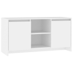 vidaXL telerikapp, valge, 102 x 37,5 x 52,5 cm, puitlaastplaat