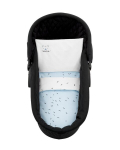 Pehme voodipesukomplekt vankrisse Kikkaboo, Bear with me Blue