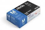 Mustad nitriilkindad Santex Nitrile Flash Black, 100 tk.