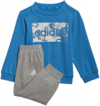 Laste spordikost&uuml;&uuml;m Adidas I Lin Ft Jog Grey Blue HF1910 HF1910/104