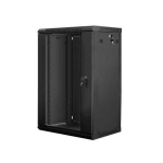 Wall-Mounted Rack 19'' 18U 600X450mm black