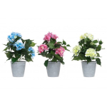 Kunstlik hortensia potis 42 cm