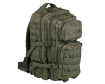 Matkakott Velcro rihmadega, Mil-Tec, US Assault Pack LG, roheline, 36l
