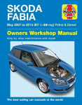 Skoda Fabia bensiin ja diisel (mai '07-'14) 07-64