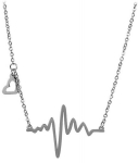 Troli Originaal terasest kaelakee Heartbeat KNSC-253