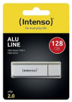 USB pulk Intenso USB m&auml;lupulk 3521496 128 GB, USB 2.0, lugemise kiirus 28 MB/s, kirjutamise kiirus 6.5 MB/s, alumiinium, h&otilde;bedane