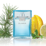 Versace Eau Fraiche kinkekomplekt meestele: tualettvesi EDT, 100 ml + tualettvesi EDT, 10 ml + kosmeetikakott