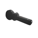 Tvirtas gitaros dėklas, 105 cm, juodas, Vakarų ir Les Paul tipo gitaroms
