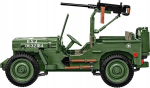Cobi Willys MB džiip ja haagis Executive Edition COBI-2804, ehituskomplekt, 1,51kg