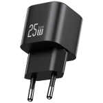 USAMS GAŃ laadija 25W Apple iPhone 12 13 14 USB-C mini kiire