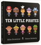 Ten Little Pirates Board Book: Board Book