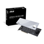 Asus Hyper M.2 X16 GEN 4 M.2 Card - PCIe 4.0 x16