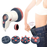 Tselluliidivastane pinguldav ja salendav masseerija, 4 vahetatavat massaažipatja