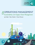 Operations Management: Sustainability and Supply Chain Management, Global Edition 13th edition