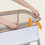 V&otilde;revoodi 2in1 Lionelo Luna, Grey Concrete