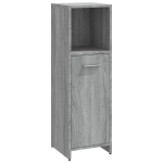 vidaXL vannitoakapp, hall Sonoma tamm, 30 x 30 x 95 cm, tehispuit, Hall