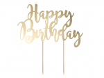 Tikukaunistus Happy Birthday 22,5cm
