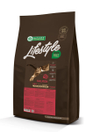 Teraviljavaba kuivtoit vanematele kassidele Nature's Protection Lifestyle l&otilde;hega, 7 kg