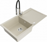 Graniitk&ouml;&ouml;givalamu Mexen Leo segisti ja sifooniga, Beež+Must/Kroom