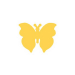 Dekoratiivne augustaja, Liblikas, 25 mm