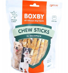 Naturaalne maius koerale kanalihaga Boxby Chew Sticks, 325 g