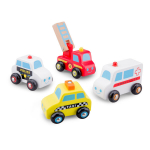 Puidust masinate komplekt New Classic Toys 11930