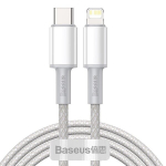 Baseus kaabel High Density PD USB-C - Lightning 2,0 m valge 20W